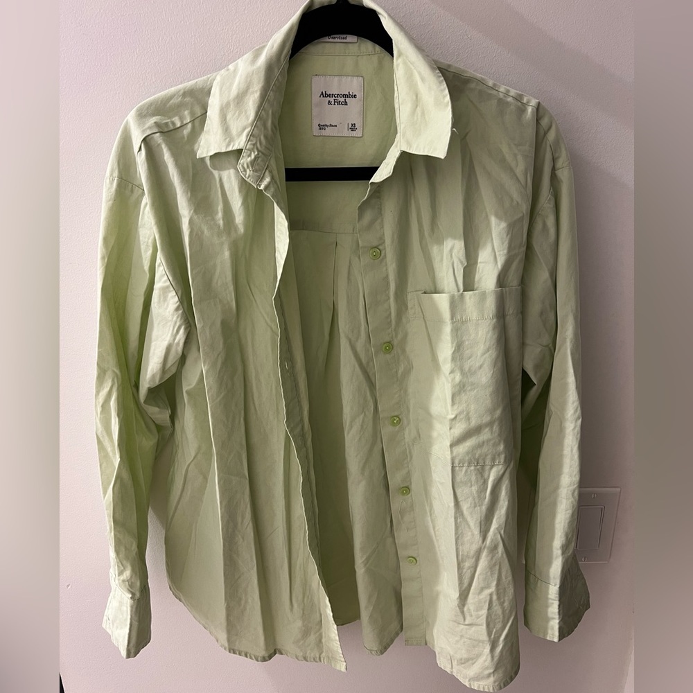 Abercrombie & fitch oversized button up